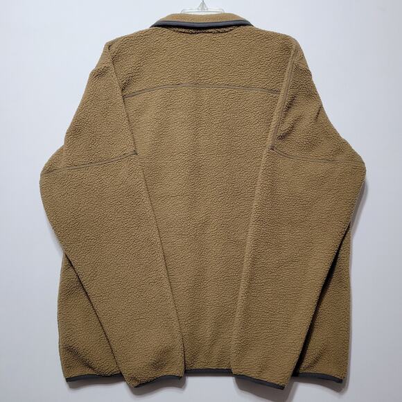 NWT Columbia Rugged Ridge Sherpa Brown Fleece Mens XL Full Zip AM0478 - Picture 11 of 12